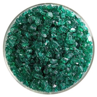 Bullseye glass 1417 frit emerald green coarse 454 gram