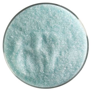 Bullseye glass 1808 frit aqua blue fine 454 gram