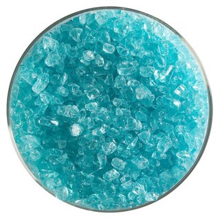 Bullseye glass 1808 frit aqua blue coarse 110 gram