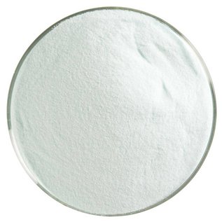 Bullseye glass 1808 frit aqua blue powder 110 gram