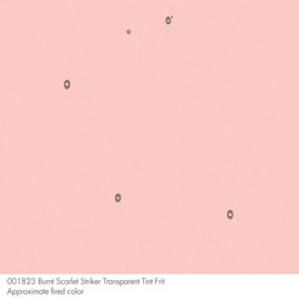 1823 frit burnt scarlet tint striker fine 454 gram