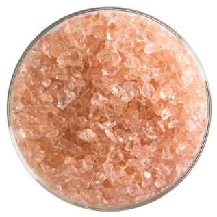 Bullseye glass 1834 frit coral orange tint coarse 110 gram