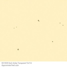 1838 frit dark amber tint medium 454 gram