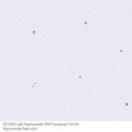 1842 frit light neo-lavender shift tint fine 454 gram