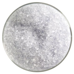 Bullseye glass 1864 frit gray blue tint medium 454 gram