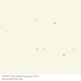 1867 frit olive smoke tint powder 454 gram