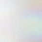 Bullseye glass 0113-051 white, thin, irid, rbow 2 mm