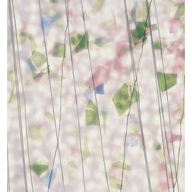 Bullseye glass 4010-000 spring: blue, green, aqua & pink 3 mm