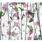 Bullseye glass 4116-000 light pink, green & white 3 mm