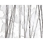 Bullseye glass 4118-000 white (with black streamers) 3 mm