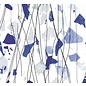 Bullseye glass 4119-000 blue & white 3 mm