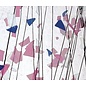 Bullseye glass 4120-000 light pink, blue & white  3 mm