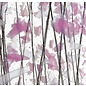 Bullseye glass 4121-000 ligth pink & white  3 mm