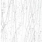 Bullseye glass 4237-000 vanilla & white frit with vanilla & white streamers 3 mm