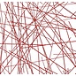 Bullseye glass 4424-030 red chopstix 3 mm