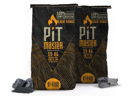 Pitmaster houtskool Quebracho 15 (Black Ranch