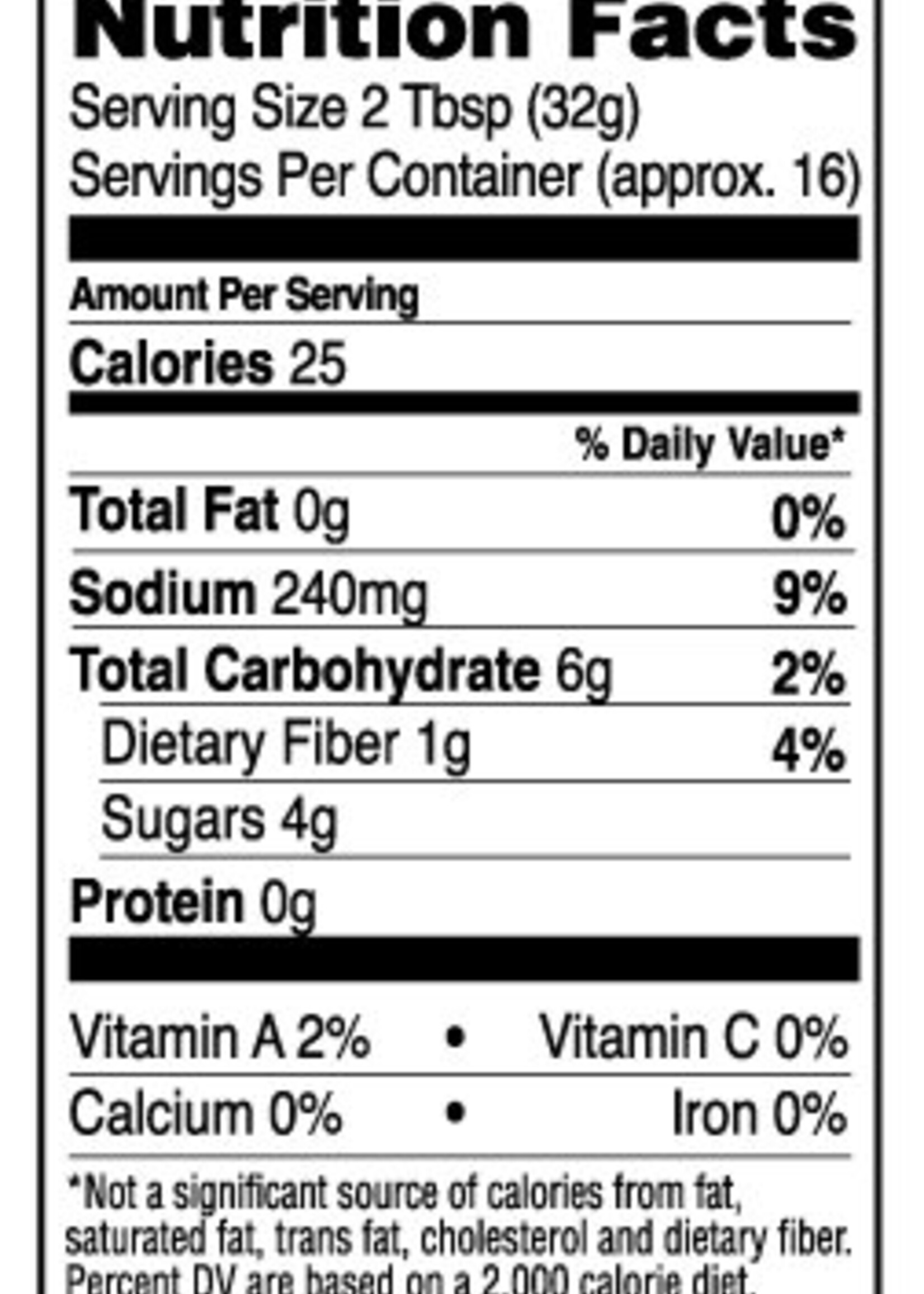 Stubbs Original Bar-B-Q Sauce