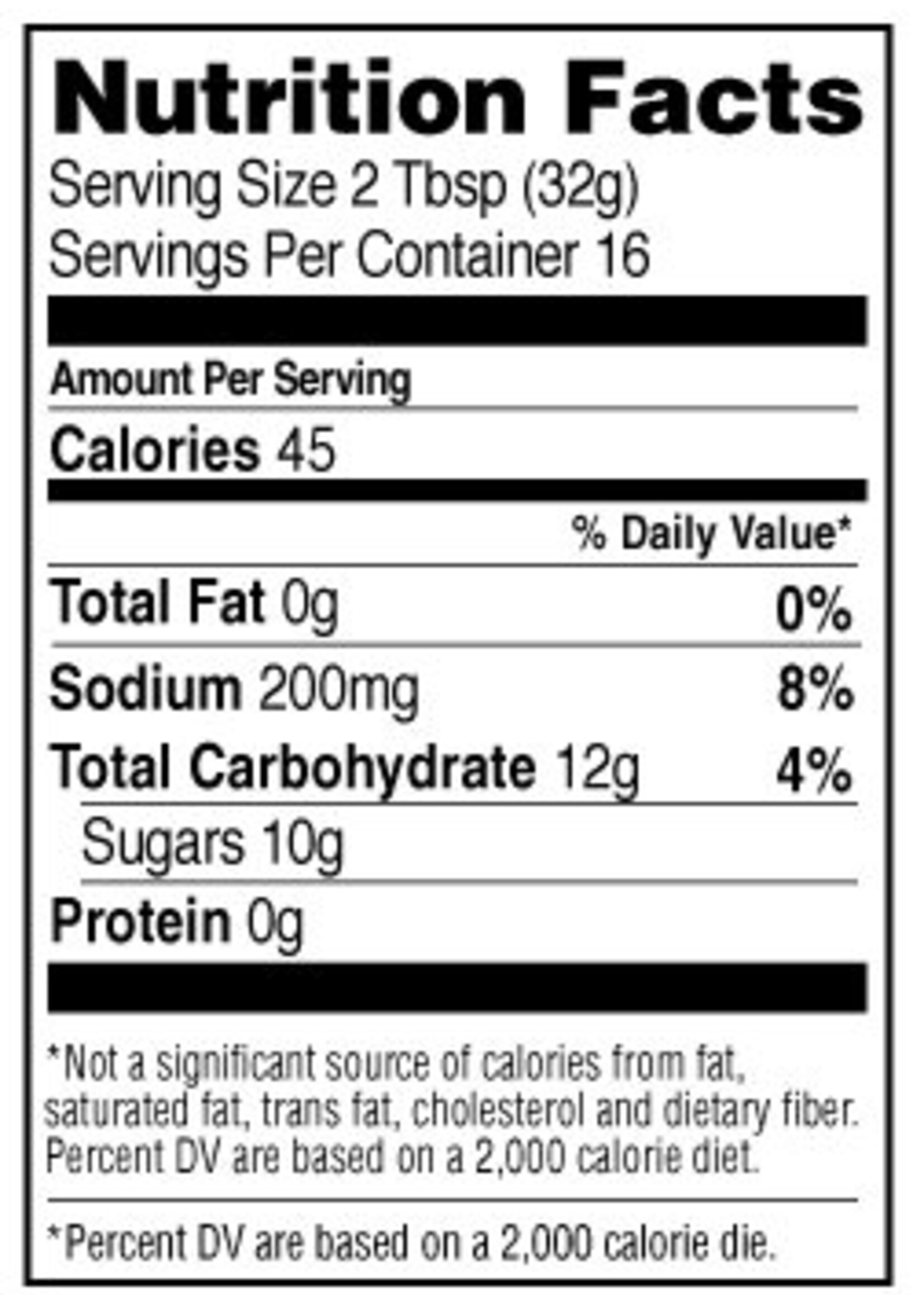 Stubbs Sticky Sweet Bar-B-Q Sauce