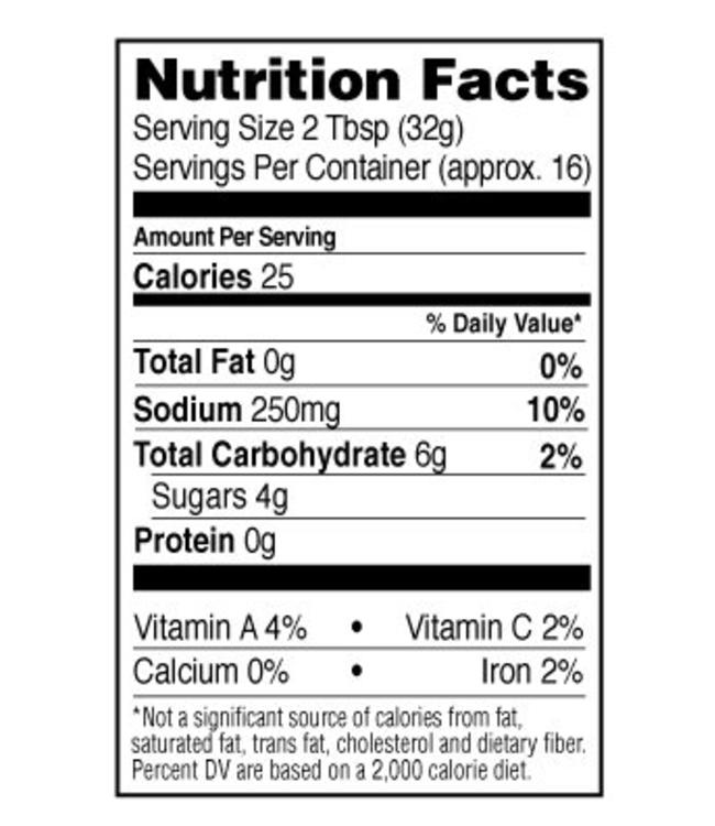 Stubbs Spicy Bar-B-Q Sauce