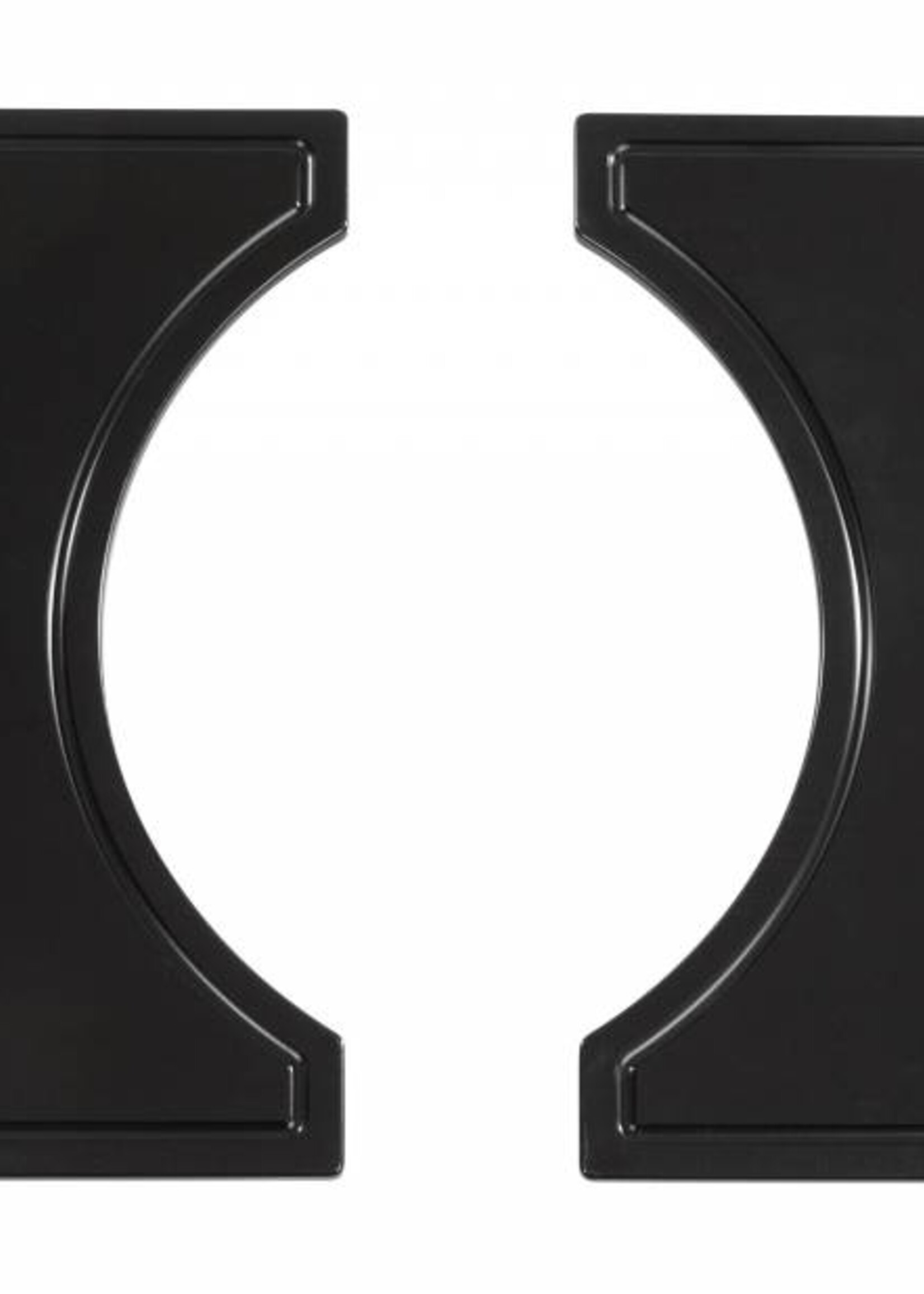 PrimoGrill Jack Daniels kunstof zijtafels voor cart Ovaal XL