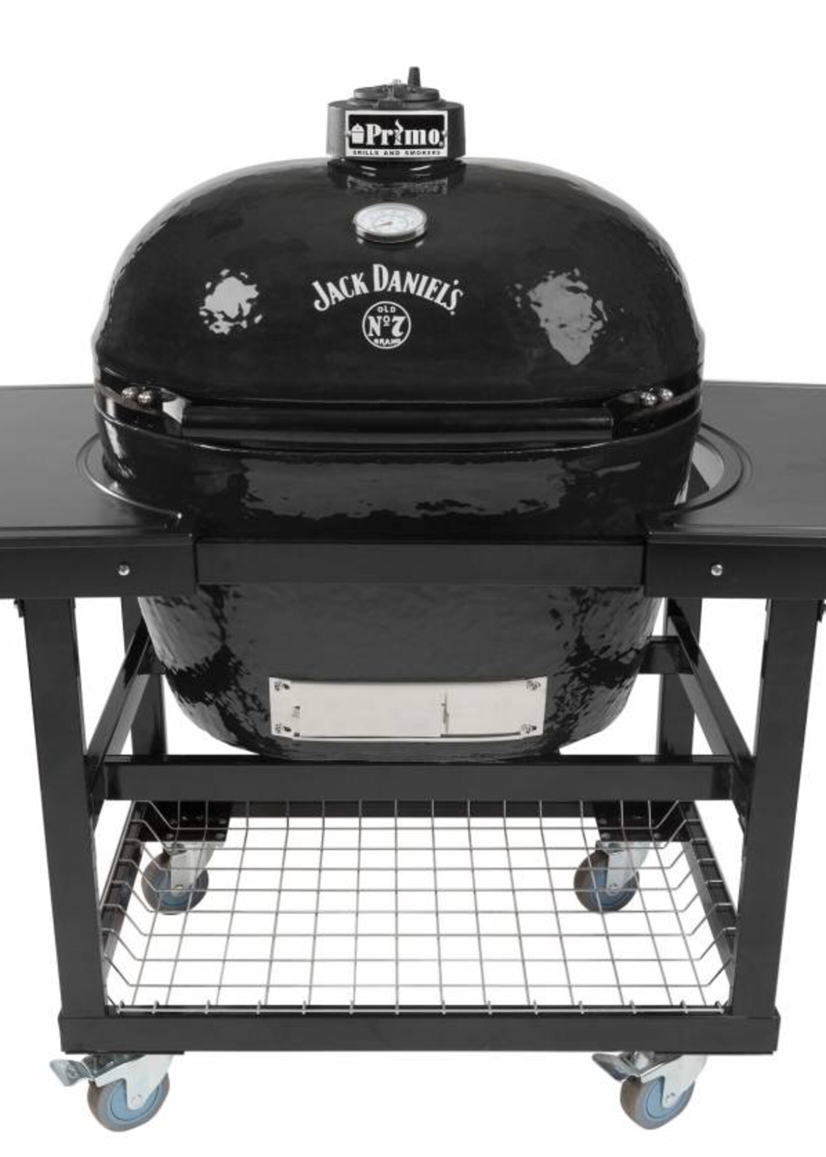 PrimoGrill Jack Daniels kunstof zijtafels voor cart Ovaal XL