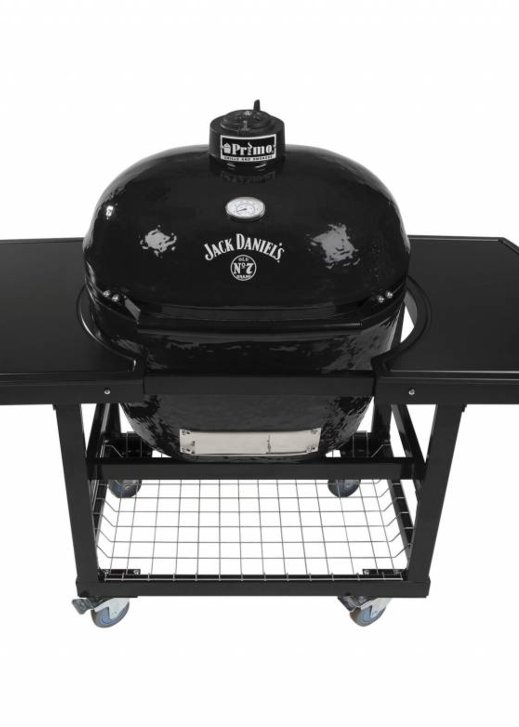 PrimoGrill Jack Daniels kunstof zijtafels voor cart Ovaal XL