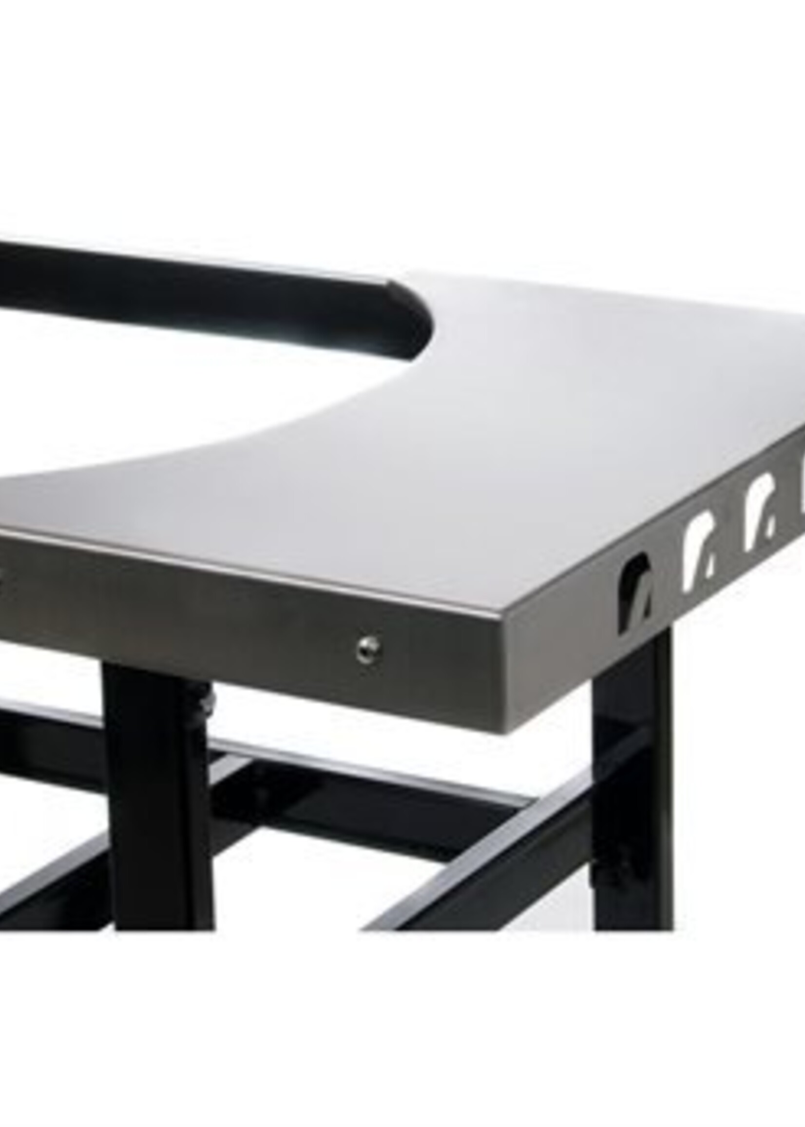 PrimoGrill RVS zijtafels voor cart Ovaal Junior