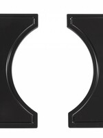 PrimoGrill Kunststof zijtafels voor Cart Ovaal Large / XL