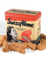 Swissflame aanmaakblokjes aanmaakblokjes in nostalgie bewaarblik