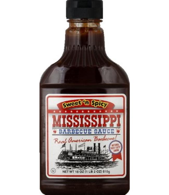 Mississippi Barbecue Saus Sweet 'n' Spicy