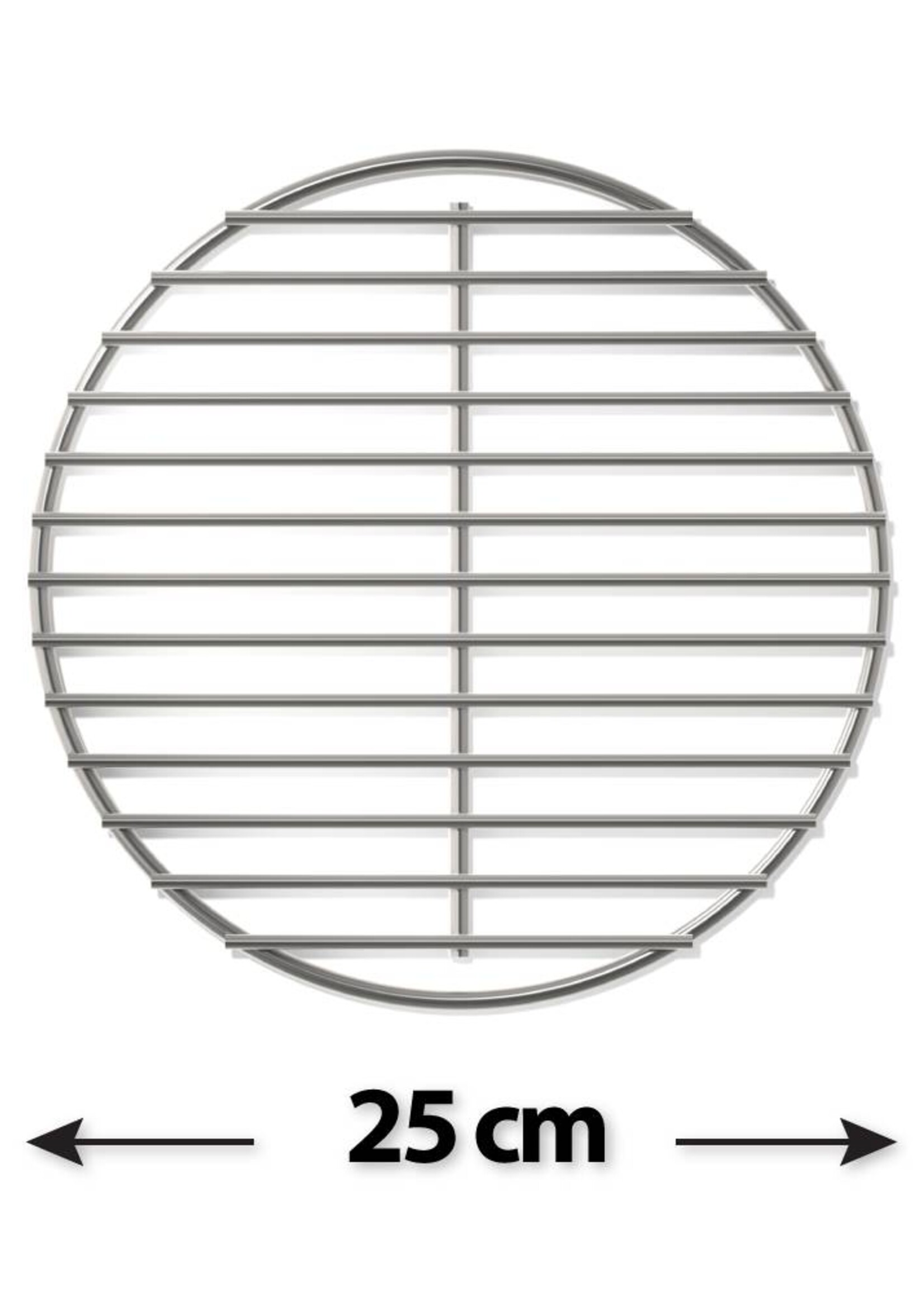 High-Que Kolen rooster voor de Kamado Joe Classic gemaakt van RVS.