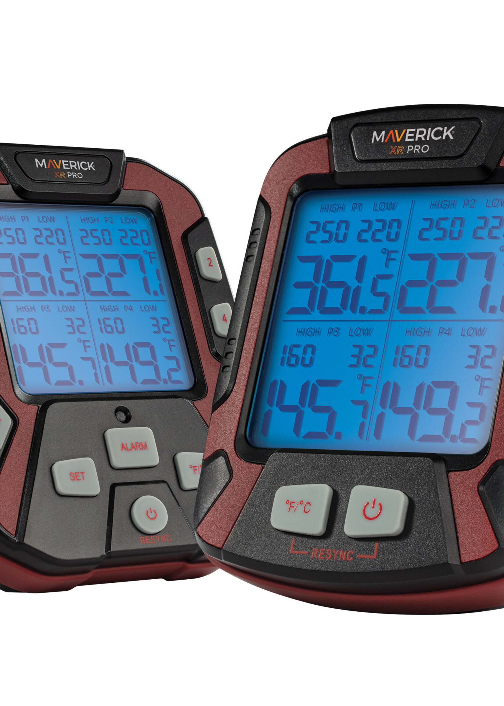 Maverick Thermometers XR-50 Professional serie Remote BBQ & Smoker Thermometer met 4 hybride probes