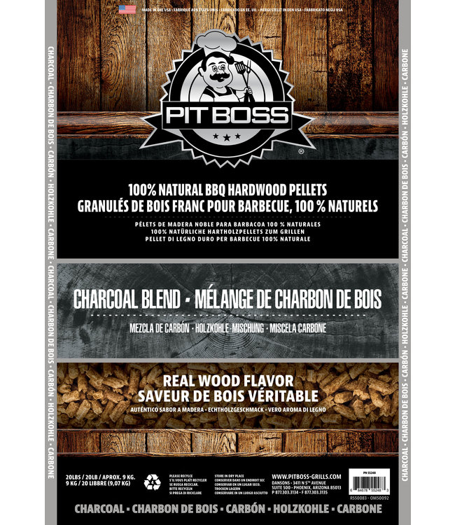 Charcoal / houtskool Hout Pellets  voor hout Pellet barbecue Grill (pellet bbq)