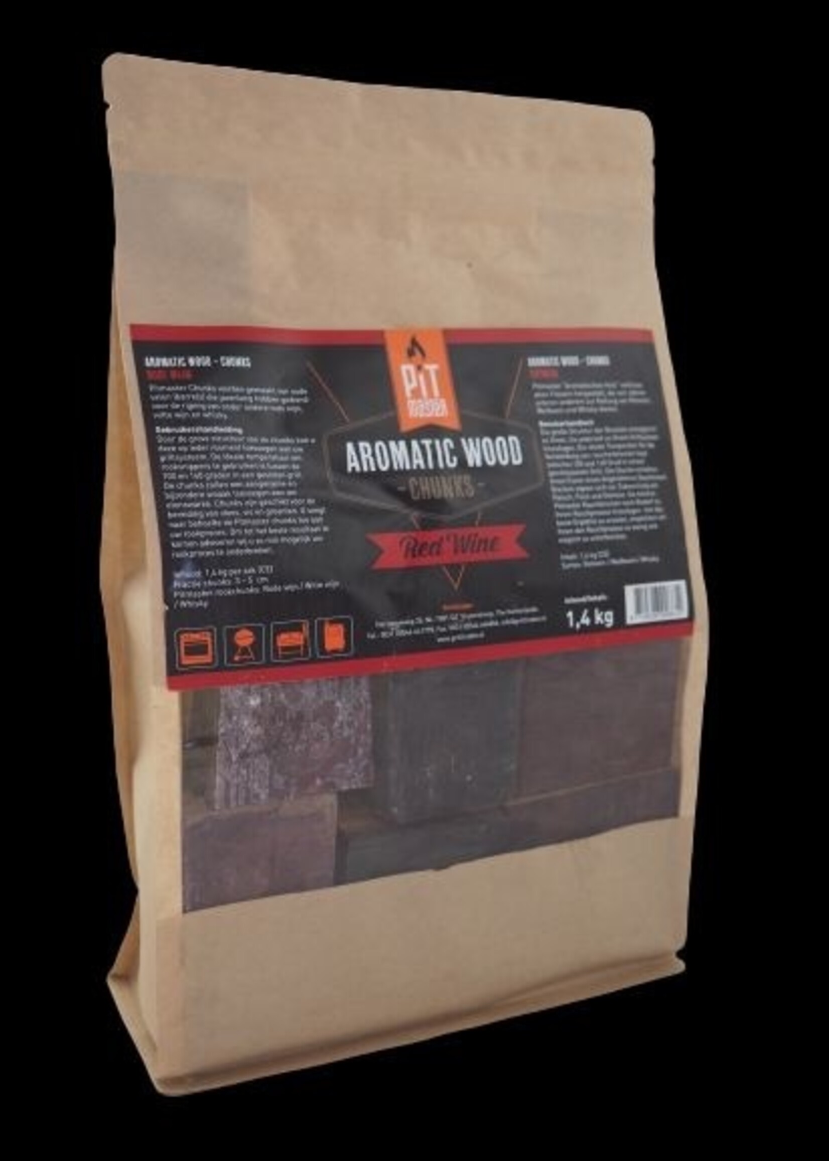 PitMaster pitmaster-chunks-Rode wijn