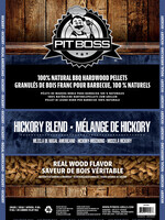 Hout Pellets Hickory voor hout Pellet barbecue Grill (pellet bbq)