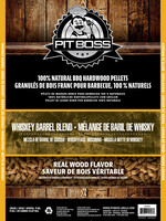 Hout Pellets Whiskey Barrel  voor hout Pellet barbecue Grill (pellet bbq)