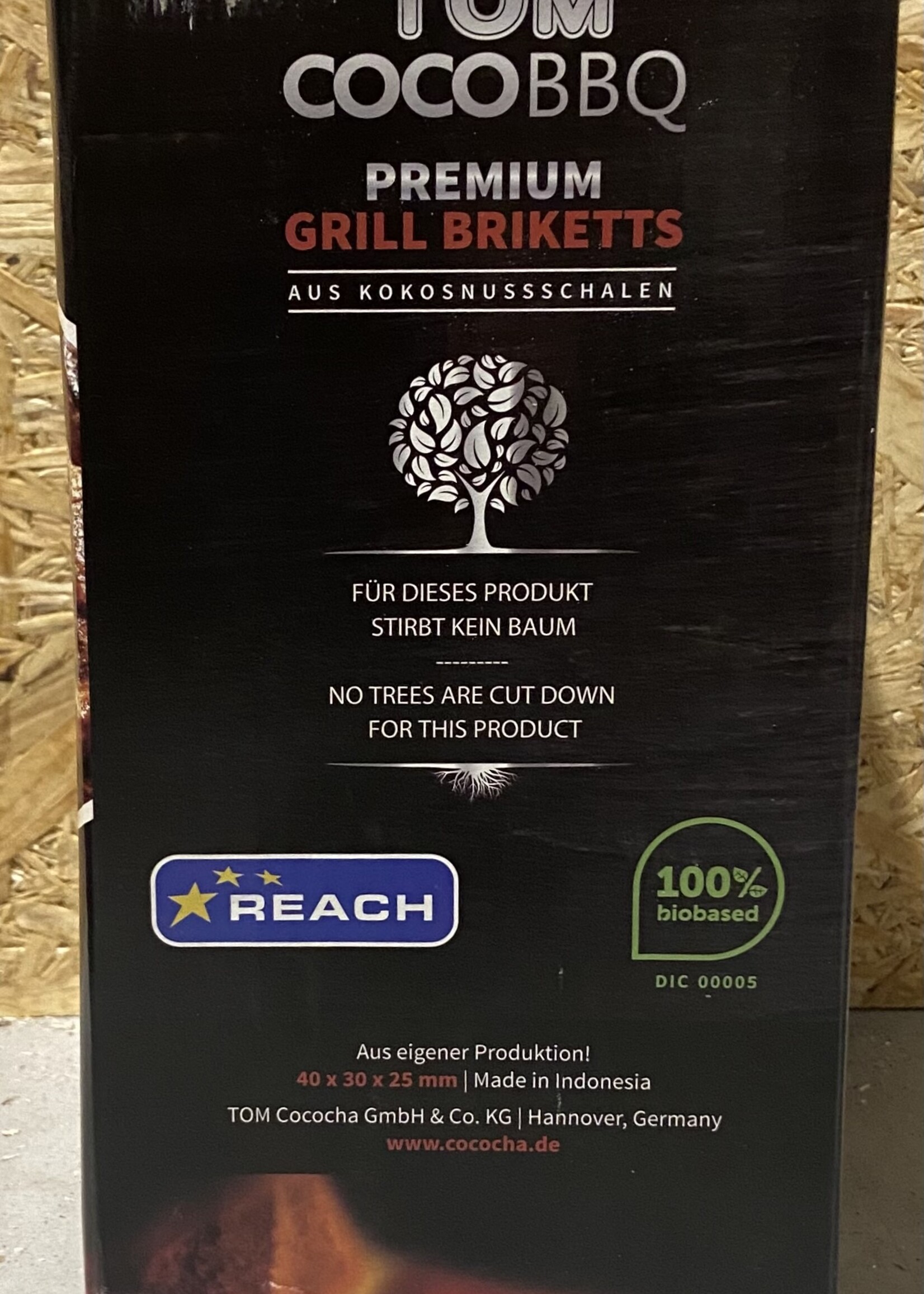 Cococha vierkante Kokosbriketten