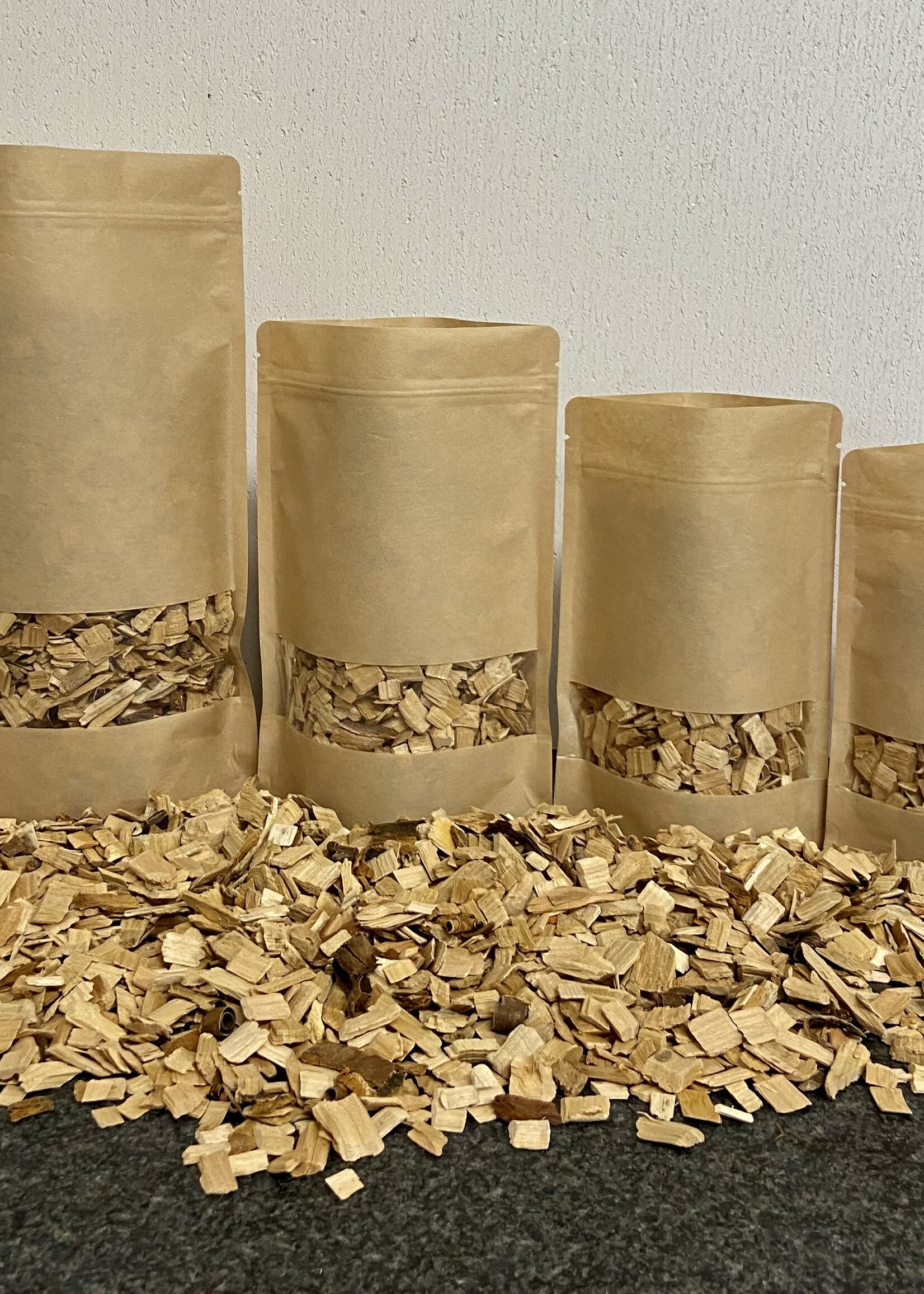 Meerbarbecue Rookhout Snippers Appel Zak 500ml / 750ml / 1400ml / 3300ml