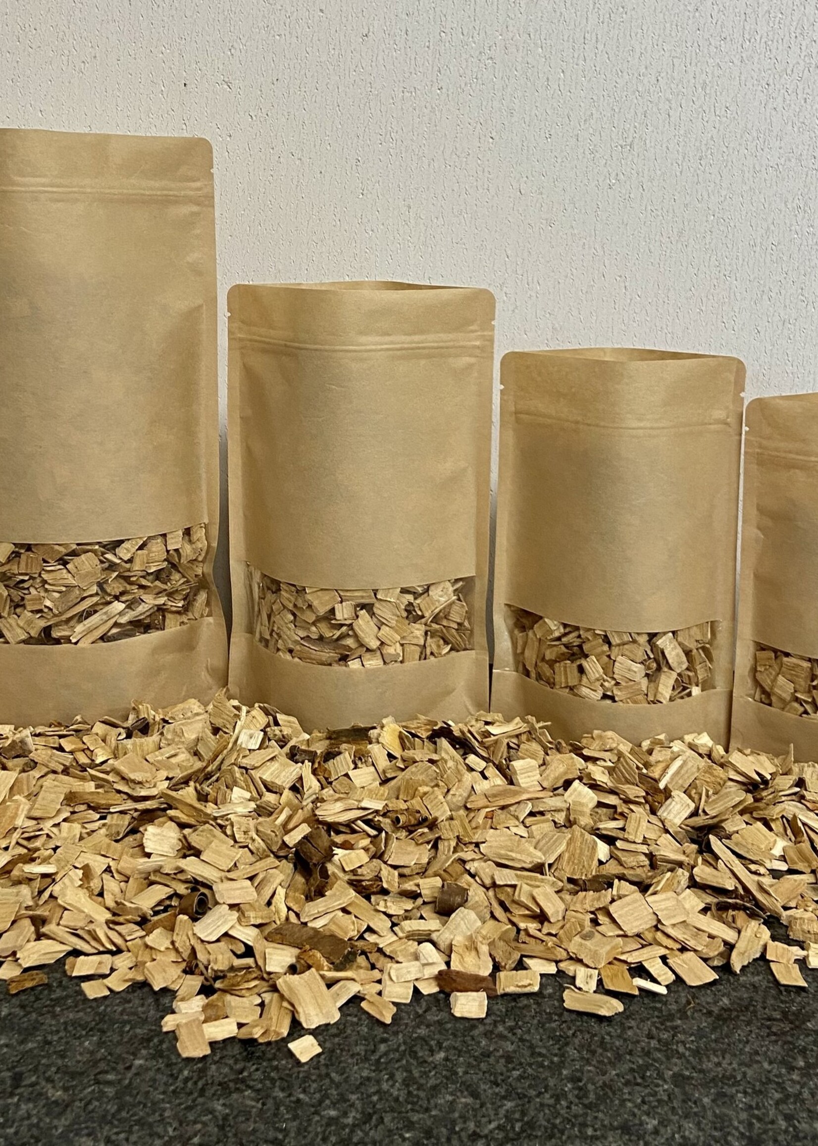 Meerbarbecue Rookhout Snippers Hickory Zak 500ml / 800ml / 1400ml / 3300ml