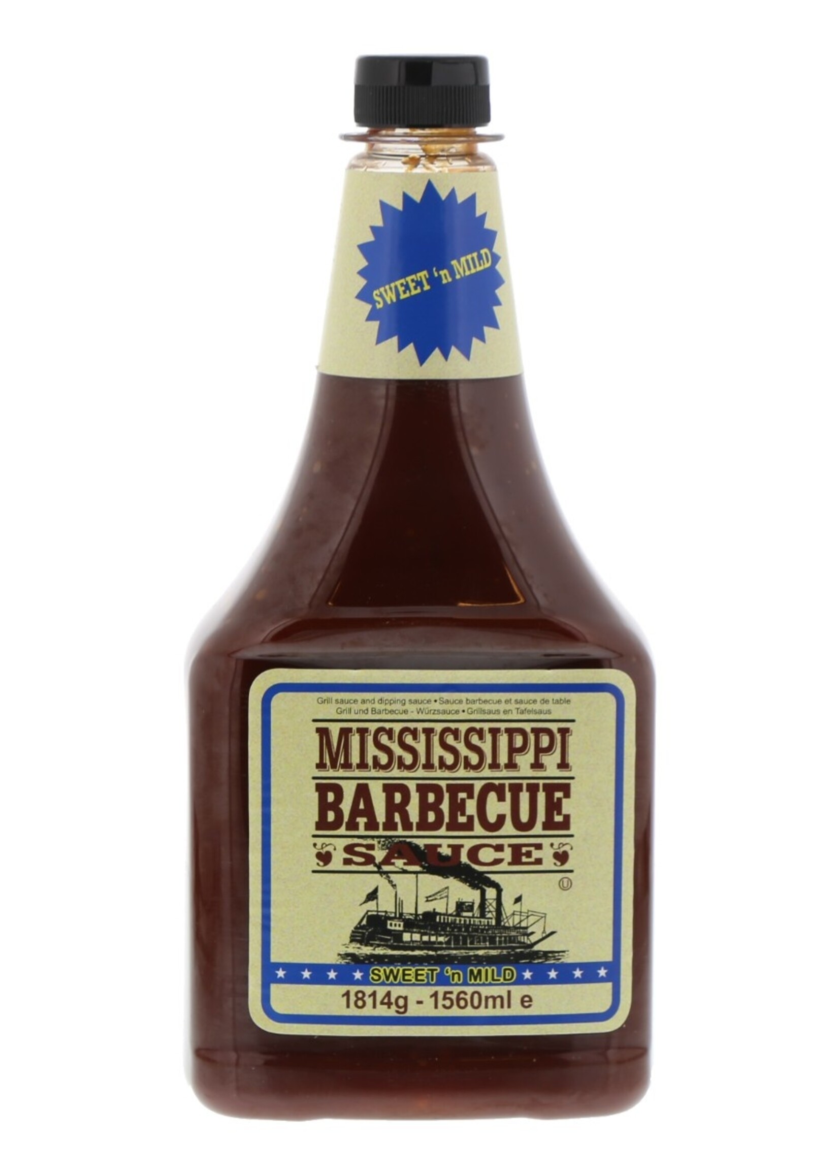 Mississippi Barbecue Saus Sweet 'n' Mild