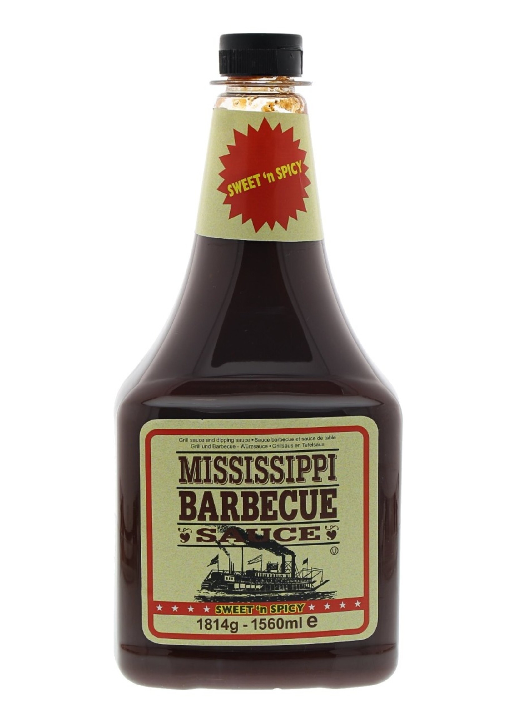 Mississippi Barbecue Saus Sweet 'n' Spicy