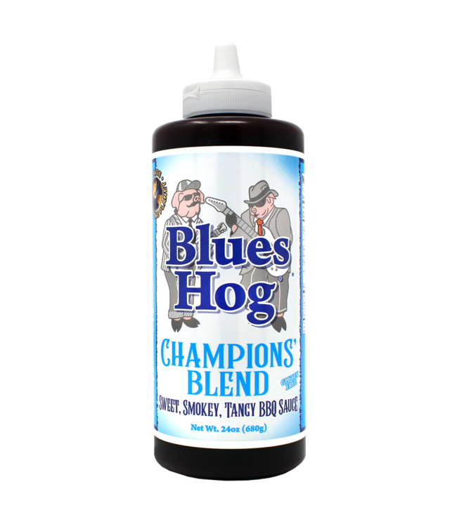 Blues Hog Champions Blend BBQ saus knijpfles