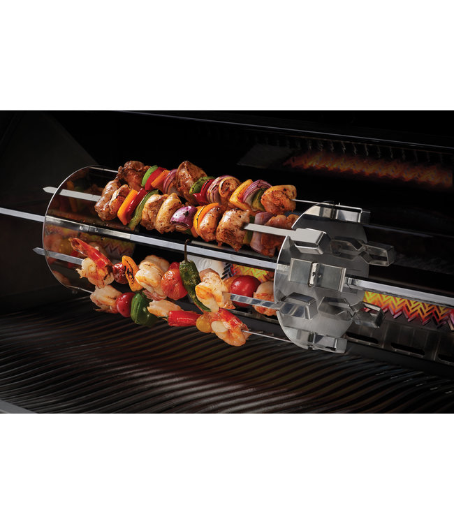 Rotisserie shaslick / kebabset met 6 spiezen MeerBarbecue, voor