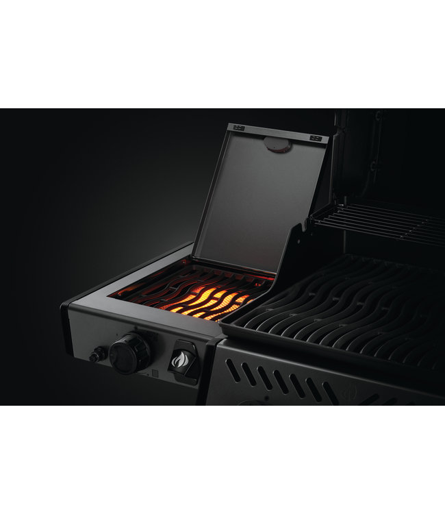 Napoleon Freestyle 425, 4 hoofdbranders, met SIZZLE ZONE zijbrander, graphite
