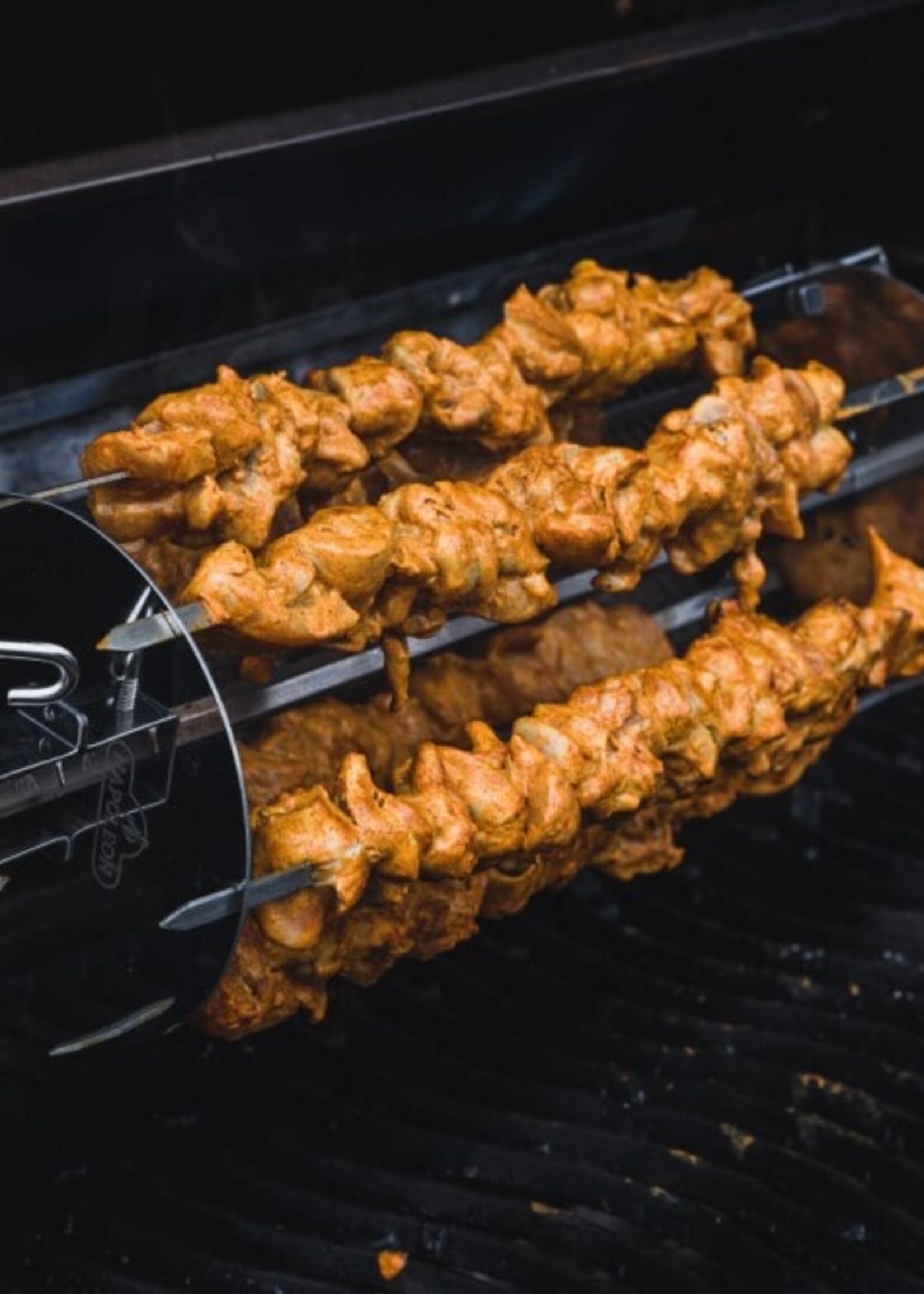 Napoleon Rotisserie shaslick / kebab-set met 6 spiezen