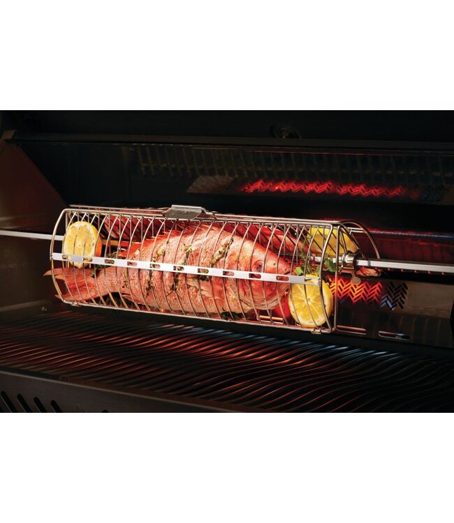 Napoleon RVS multifunctionele houder t.b.v. draaispit