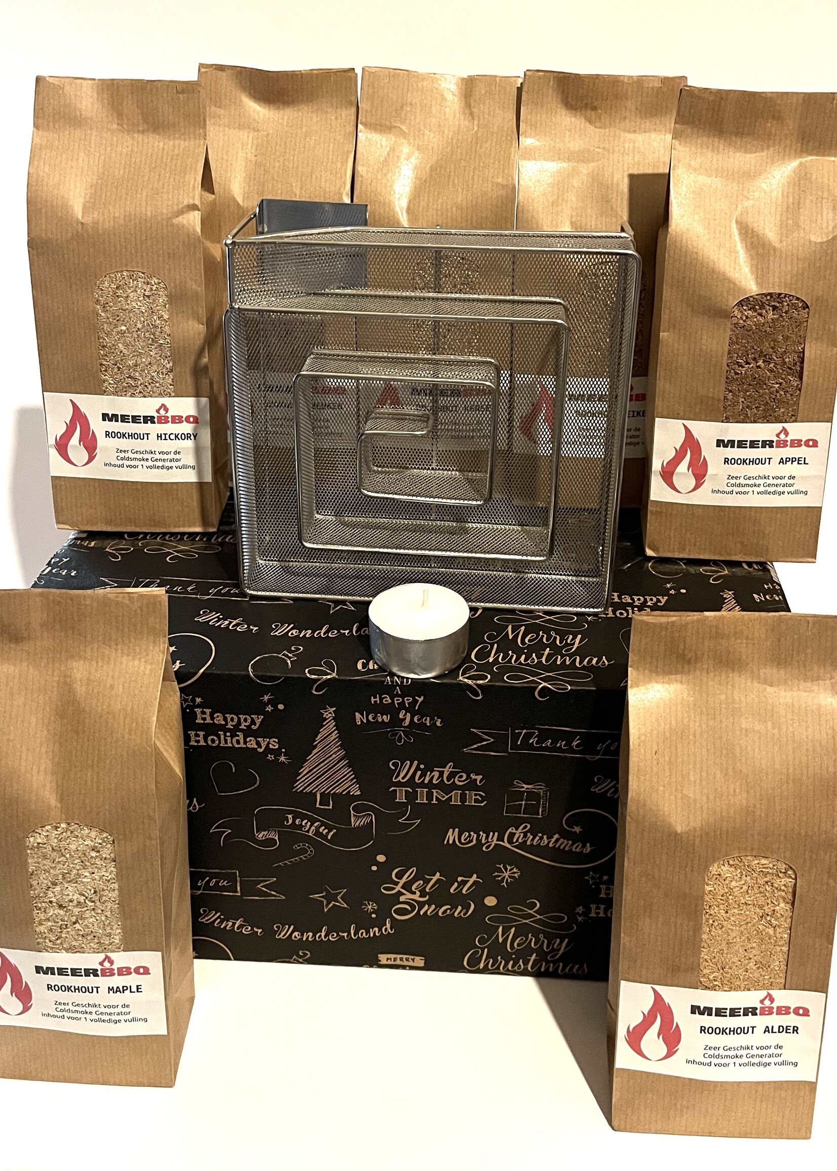 Meerbarbecue Coldsmoke generator koud roken