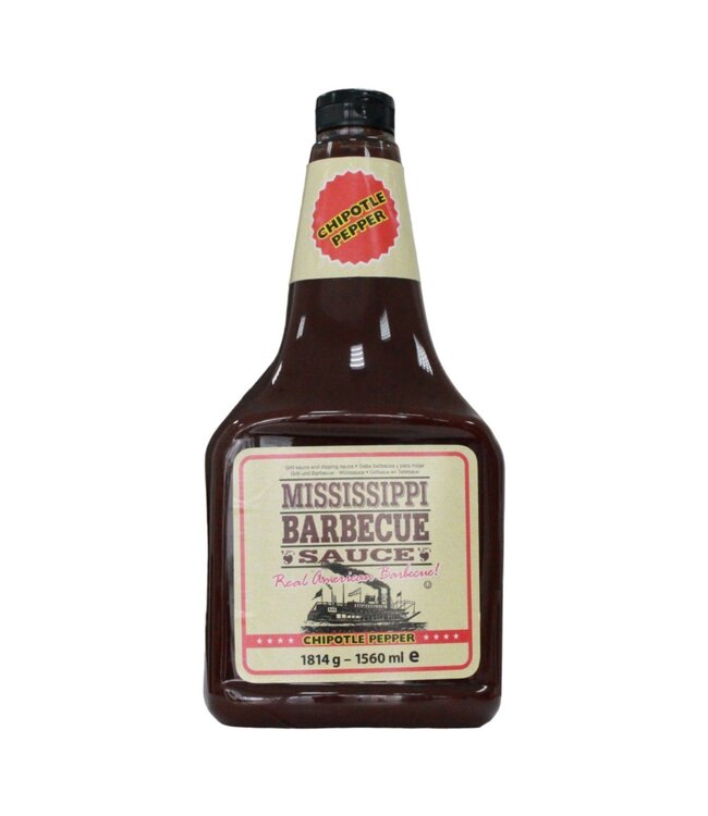 Mississippi Barbecue Saus Chipotle Pepper Large