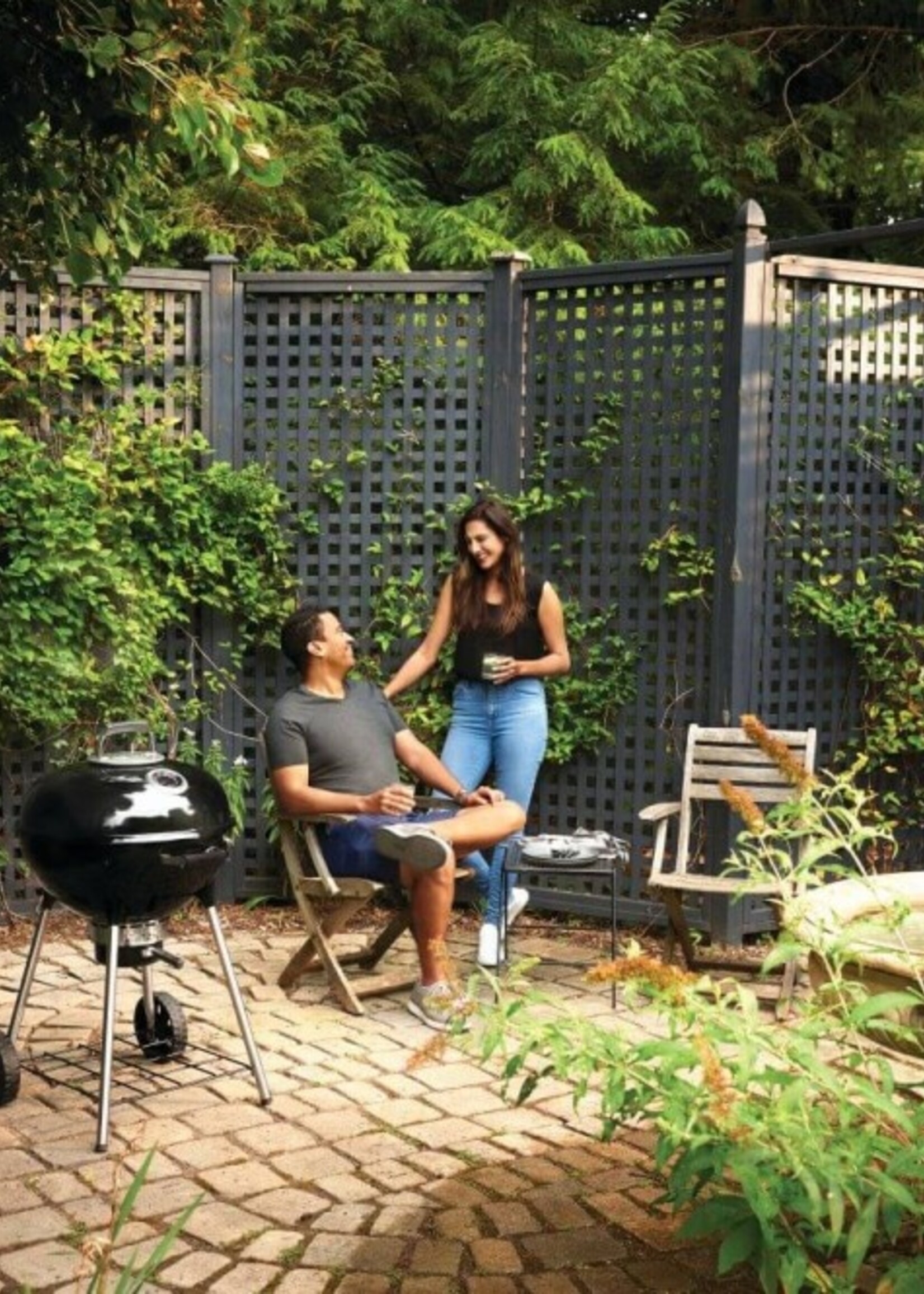 Napoleon Houtskool barbecue Ø 57 cm Premium Zwart