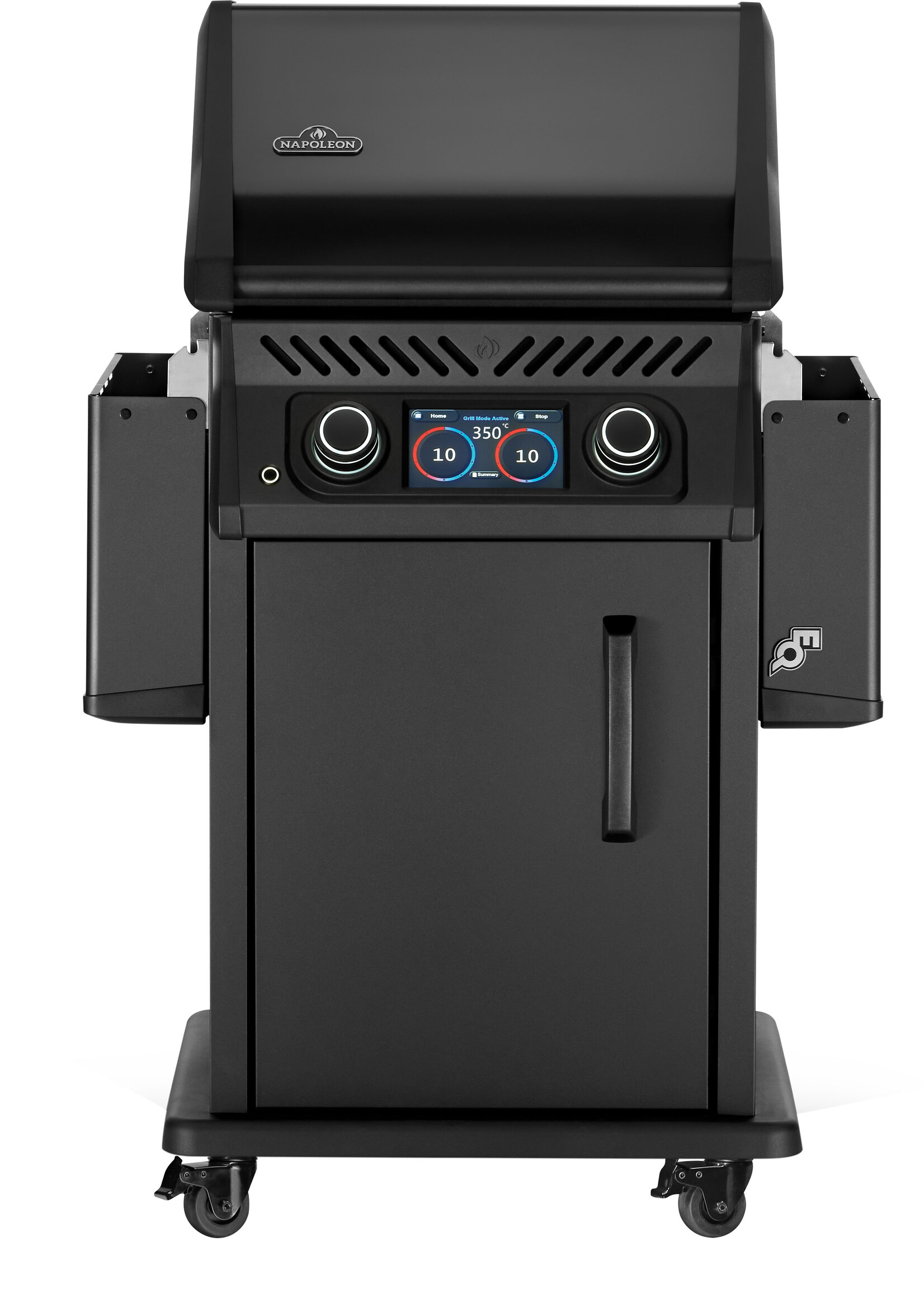 Napoleon Rogue EQ 365 elektrisch, mat zwart